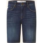 Dunkelblaue Goldgarn Denim 5-Pocket Jeans aus Denim für Herren Übergrößen für den für den Sommer 