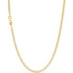 Silberne Goldketten Glänzende aus Gold 10 Karat für Damen 