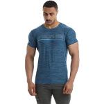 Golds Gym Herren Tonale Graphic T Aufdruck Shirt, Marl blau, XL