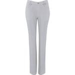 Weiße Wasserdichte Golfino Slim Fit Jeans mit Reißverschluss aus Denim enganliegend für Damen 