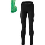 Gonso Unisex Sitivo Tight Bike Short Women, Black / Bright Green, 40 EU