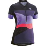 Gonso Susec Übergrösse Colorblock-Schwarz, Damen Kurzarm-Shirts, Größe 48 - Farbe Black %SALE 35%