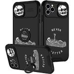 Schwarze Gothic iPhone 11 Pro Max Hüllen mit Halloween-Motiv mit Bildern für Damen 