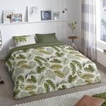 Grüne Good Morning Bettwäsche Sets & Bettwäsche Garnituren aus Baumwolle 155x220 