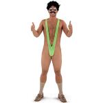 Neongrüne Mankinis & Borat-Badeanzüge aus Polyester für Herren Einheitsgröße 