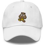 Goomba Bestickter Hut - "Dad Hat" Style 6 Farben Videospiel Retro Spiel