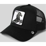 Schwarze Unifarbene Goorin Snapback-Caps aus Mesh für Herren Einheitsgröße 