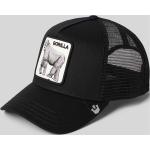 Schwarze Gesteppte Goorin Snapback-Caps aus Mesh für Herren Einheitsgröße 