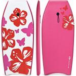 Goplus - Bodyboard mit Fuss - Zugseil, Schwimmbrett Erfüllt, Surfboard bis zu 85 kg Belastbar, Schwimmhilfe, 105 x 51 cm, für Kinder & Erwachse
