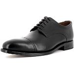 Reduzierte Schwarze Business Gordon & Bros Derby Schuhe mit Schnürsenkel aus Kalbsleder für Herren Größe 41 