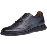 Reduzierte Marineblaue Business Gordon & Bros Low Sneaker mit Schnürsenkel aus Leder atmungsaktiv für Herren Größe 43 