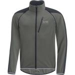 Gore Bike Wear Phantom Plus Windstopper Zip-Off Jacke - Passform Comfort | castor grey-black S