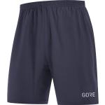 Blaue Gore Stretch-Shorts mit Reißverschluss aus Polyamid für Herren Übergrößen 