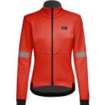 Gore W Tempest Jacket Fireball, Größe 36 - Damen Gore-Tex® Outdoor Jacke, Farbe Rot