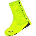 Reduzierte Neongelbe Gore Gore Tex Schuhüberzieher & Regenüberschuhe mit Klettverschluss winddicht für Herren Größe 45 