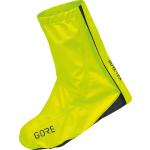 Gelbe Gore Tex Schuhüberzieher & Regenüberschuhe mit Klettverschluss aus Textil winddicht Größe 50 