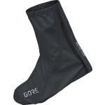 Schwarze Gore Tex Schuhüberzieher & Regenüberschuhe mit Klettverschluss aus Textil winddicht Größe 42 