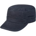 Dunkelblaue Stetson Gosper Army-Caps aus Baumwolle für Herren Größe XL 