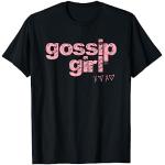 Schwarze Gossip Girl T-Shirts für Herren Größe S 
