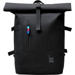 Schwarze GOT BAG Laptoprucksäcke mit Schnalle mit Rollverschluss für Damen 