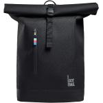 Schwarze GOT BAG Nachhaltige Tagesrucksäcke 26l aus Kunststoff mit Rollverschluss für Herren 