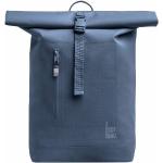 Blaue GOT BAG Nachhaltige Laptoprucksäcke mit Rollverschluss für Damen 