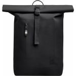 Schwarze GOT BAG Nachhaltige Laptoprucksäcke aus Kunststoff mit Rollverschluss für Herren 
