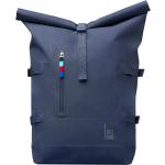Blaue GOT BAG Nachhaltige Kunststoffrucksäcke 30l mit Rollverschluss 