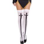 Gothic Cross Thigh High Stockings Standard