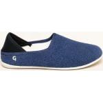 Blaue Gottstein Slip-on Sneaker ohne Verschluss rutschfest für Damen Größe 43 für den für den Sommer 