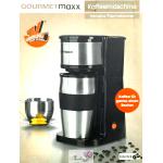 Schwarze Gourmet Maxx Filterkaffeemaschinen aus Edelstahl 