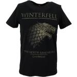 Reduzierte Schwarze GOZOO Game of Thrones T-Shirts aus Baumwolle für Herren Größe S 1-teilig für den für den Winter 