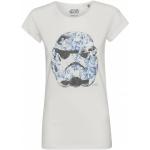 Beige Kurzärmelige GOZOO Star Wars Stormtrooper T-Shirts aus Baumwolle für Damen Größe L 
