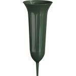 Grüne 30 cm Geli Runde Pflanzkübel & Blumentöpfe 30 cm aus Kunststoff 