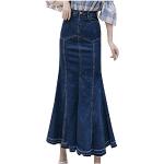 Reduzierte Pinke Gepunktete Business Jeans-Miniröcke mit Pailletten aus Jersey für Damen für Partys für den für den Sommer 