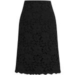 Schwarze Gepunktete Business Langärmelige Schulterfreie Lange Abendkleider aus Chiffon für Damen Größe M Große Größen für den für den Winter 