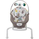 Graco Duet Sway™ elektrische Babyschaukel und Wippe, 2 in 1, ab Geburt bis ca. 9 Monate (9 kg), anpassbare Geschwindigkeit, 3-Fach Verstellbarer Sitz, Spielbügel, Bear Tales