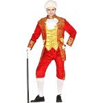 Rote Fiestas Guirca Barock-Kostüme aus Polyester für Herren Größe M 