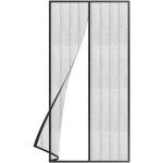 Grafner Insektenschutz-Vorhang Insektenschutzgitter magnetisch Tür Fliegengitter, Maße: ca. 100 x 210 cm, schwarz