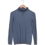 Blaue Gran Sasso Kaschmir-Pullover aus Wolle für Damen Größe M 