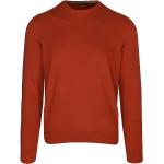Orange Unifarbene Langärmelige Gran Sasso Kaschmir-Pullover aus Kaschmir für Herren Größe XL für den für den Herbst 