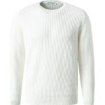 Weiße Unifarbene Gran Sasso Kaschmir-Pullover für Herren Größe XL für den für den Herbst 