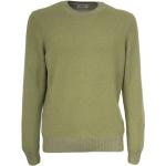 Reduzierte Grüne Gran Sasso Rundhals-Ausschnitt Kaschmir-Pullover aus Wolle für Herren Größe 3 XL 