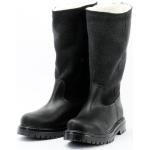 Schwarze Grand Step Shoes Bio Nachhaltige Damenhalbstiefel mit Reißverschluss in Normalweite aus Nappaleder rutschfest Größe 41 für den für den Winter 