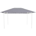 Grasekamp Ersatzdach für Pavillon Antik grau Polyester-Mischgewebe B/L: ca. 297x397 cm