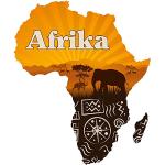 Bunte Wandtattoos Afrika 