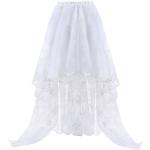 Weiße Burlesque Maxi Maxiröcke aus Spitze für Damen Größe XL 