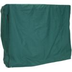 greemotion Schutzhülle für Hollywoodschaukel grün, wasserabweisende Schutzplane für Gartenbänke, Wetterschutzplane aus strapazierfähigem Polyester, ca. 200 x 170 x 120 cm