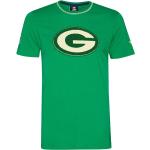 Grüne Kurzärmelige Fanatics NFL T-Shirts aus Baumwolle für Herren Größe M 