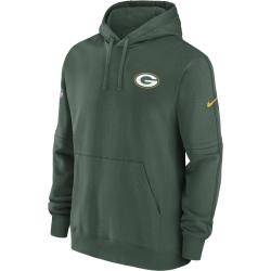 Green Bay Packers Sideline Club Nike NFL Hoodie für Herren - Grün